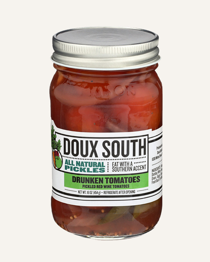 Vegan, Plant-Based/Drunken Tomatoes/Doux South/Condiments & Pickles