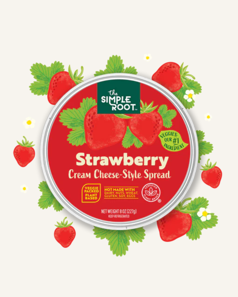 Strawberry Cream Cheese-Style Spread