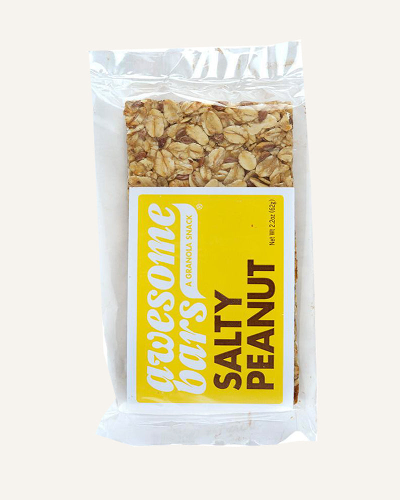Salty Peanut Granola Bar