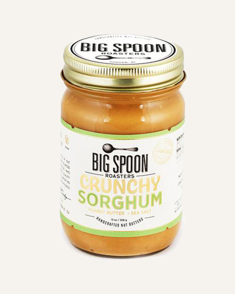 Crunchy Sorghum Peanut Butter