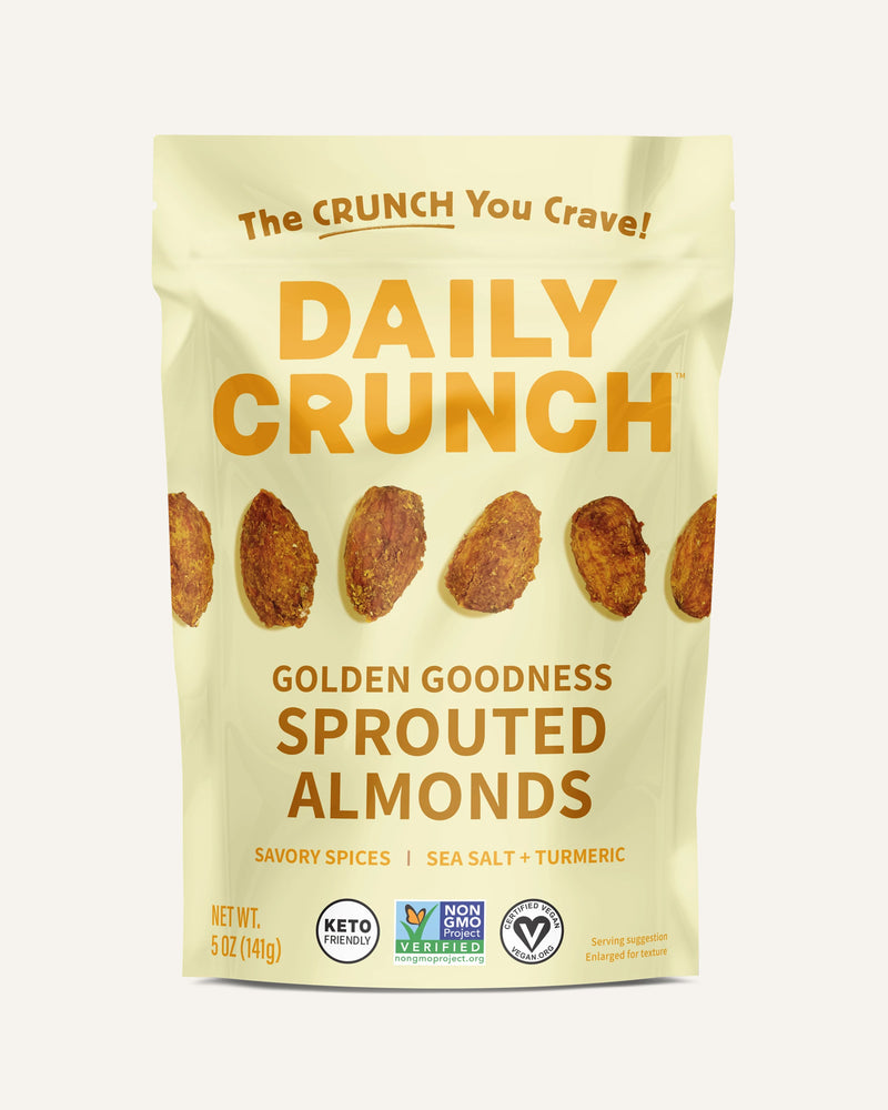 Golden Goodness Turmeric Sprouted Almonds
