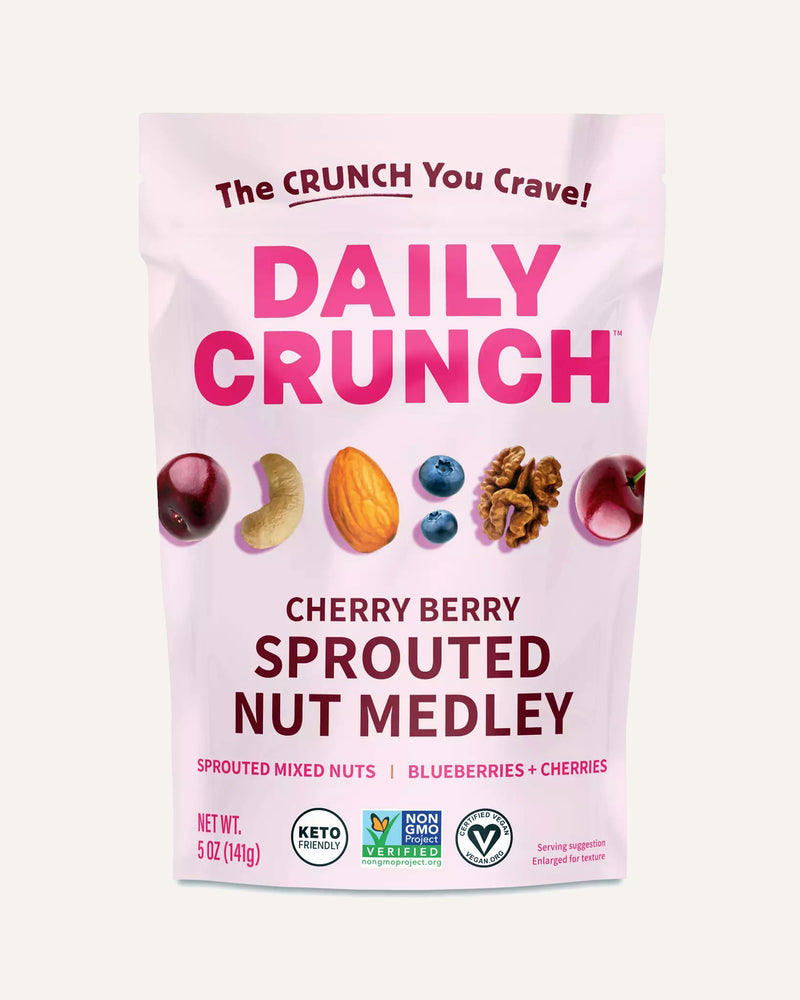 Cherry Berry Sprouted Nut Medley
