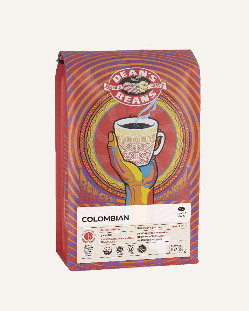 Organic Columbian Whole Bean Coffee