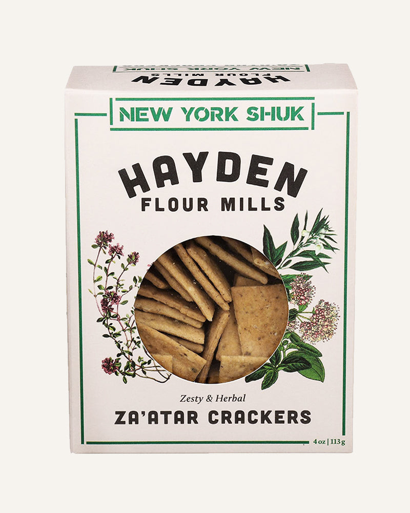 Hayden Flour Mill Za'atar Crackers