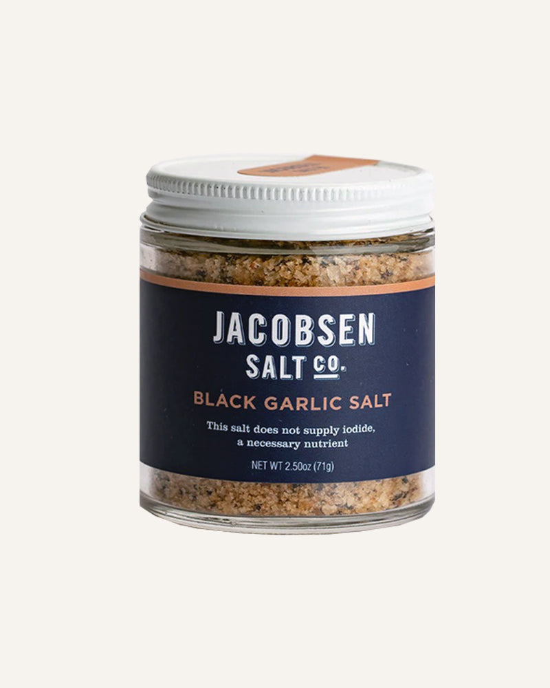 Black Garlic Infused Sea Salt