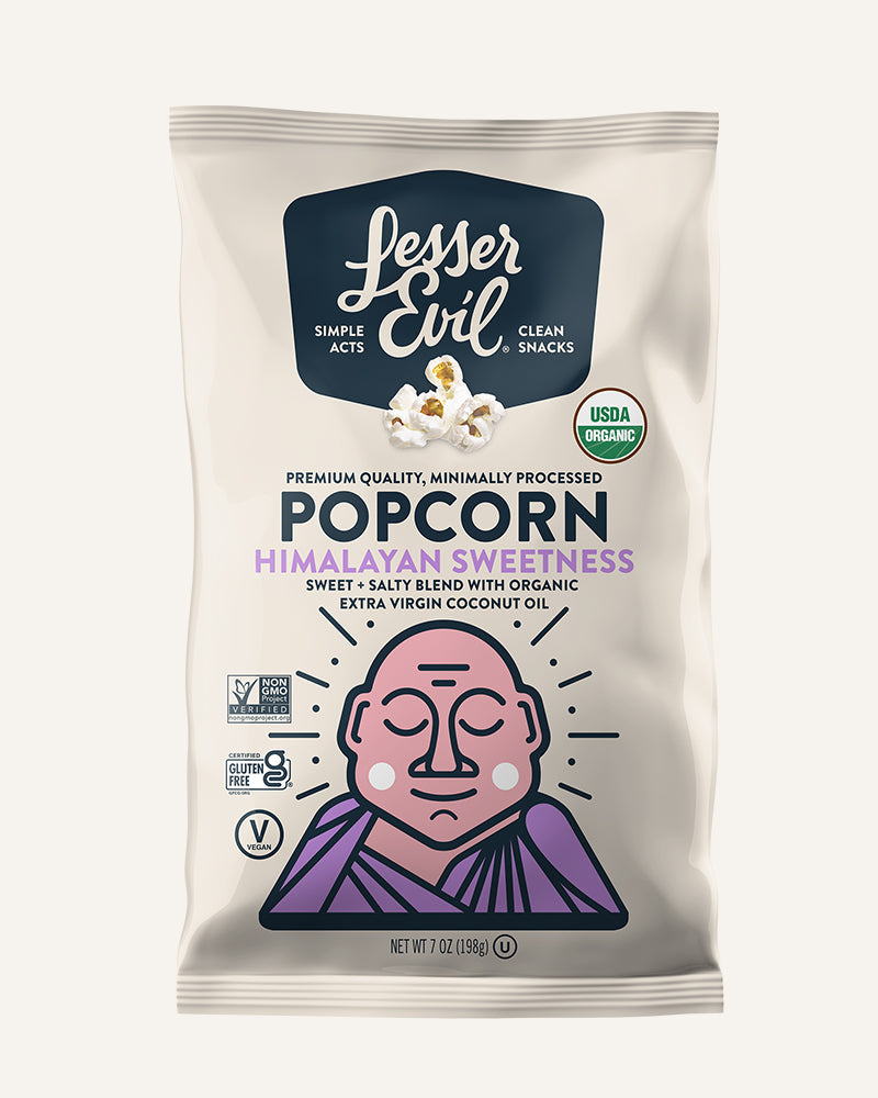 Sweet Himalayan Pink Salt Popcorn