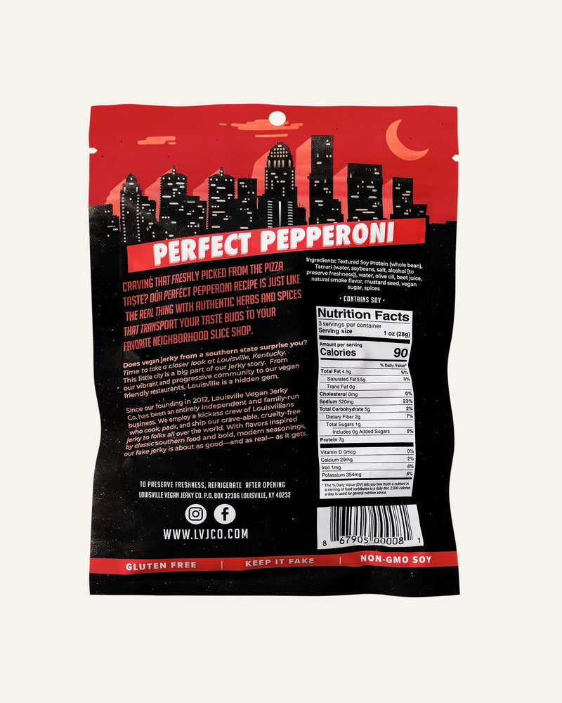 Perfect Vegan Pepperoni