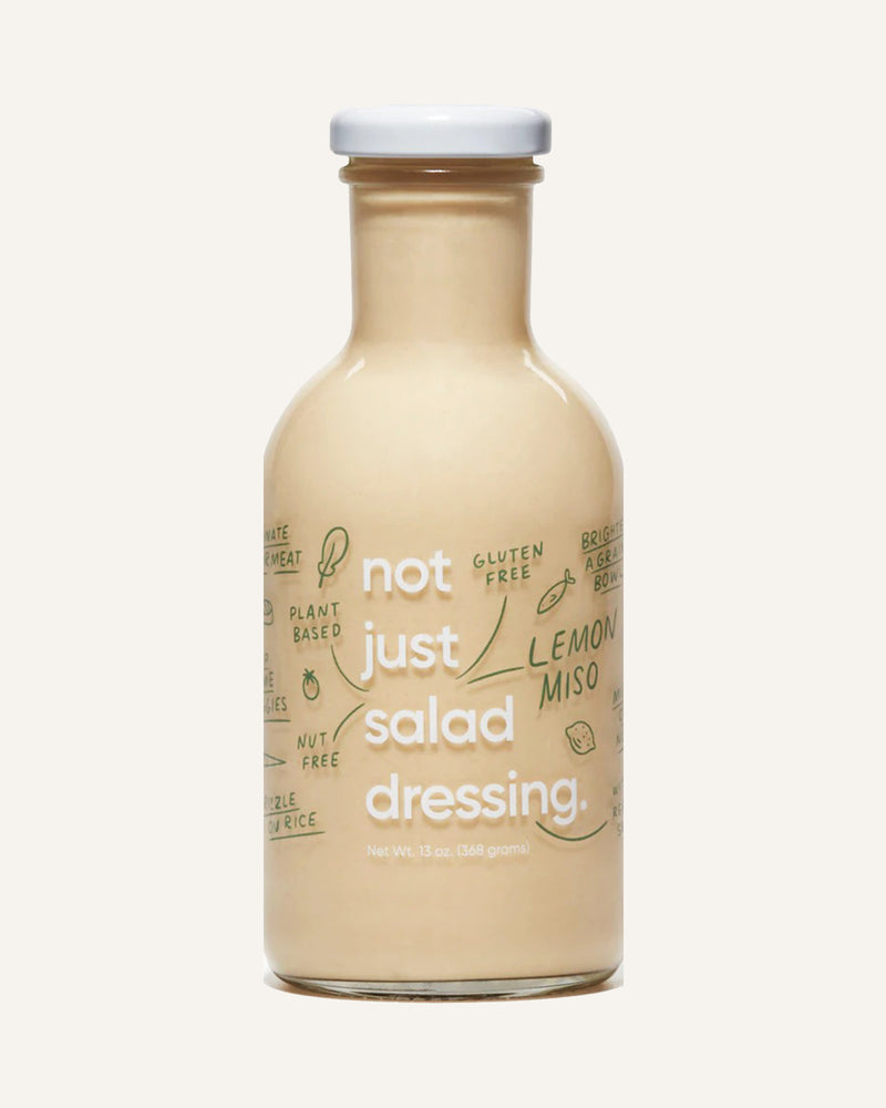 Lemon Miso Salad Dressing