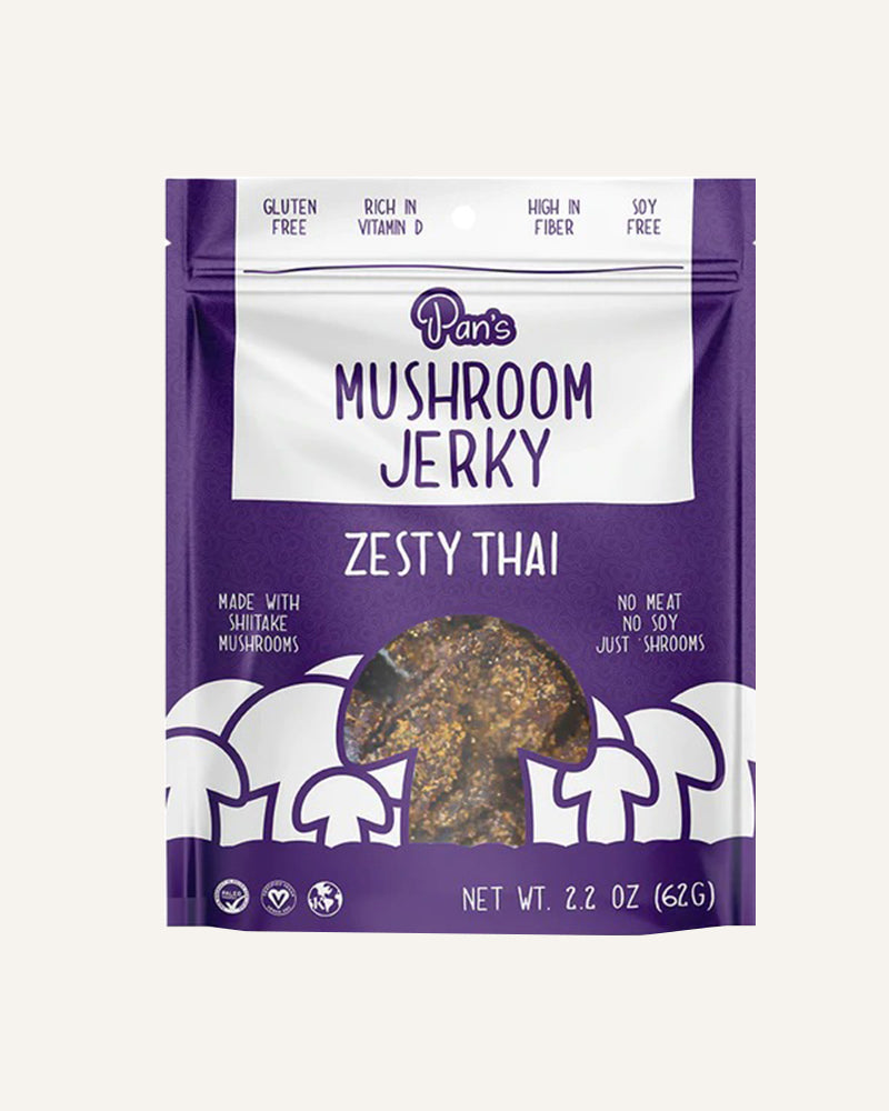 Zesty Thai Mushroom Jerky