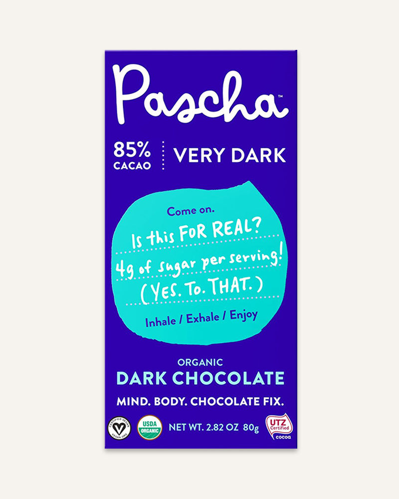 85% Cacao Organic Dark Chocolate Bar