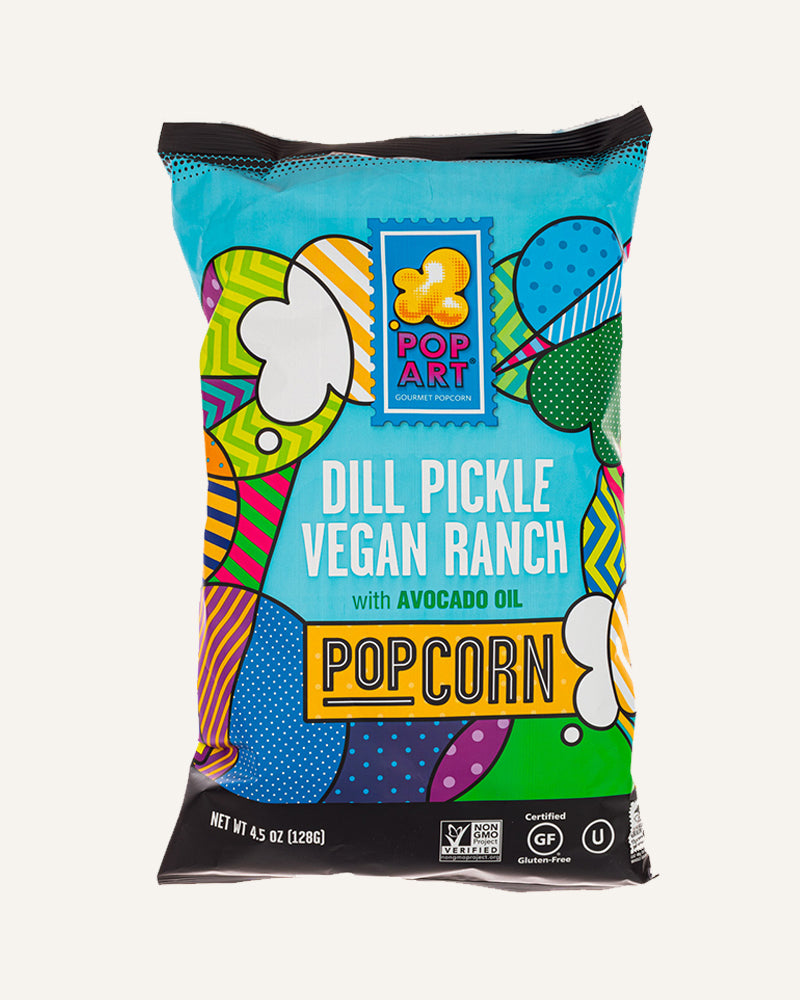 Dill Pickle Vegan Ranch Popcorn