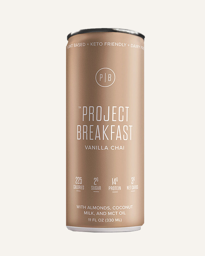Vanilla Chai Protein Drink • 4 Cans