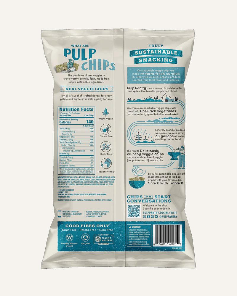 Salt N' Vinegar Pulp Chips