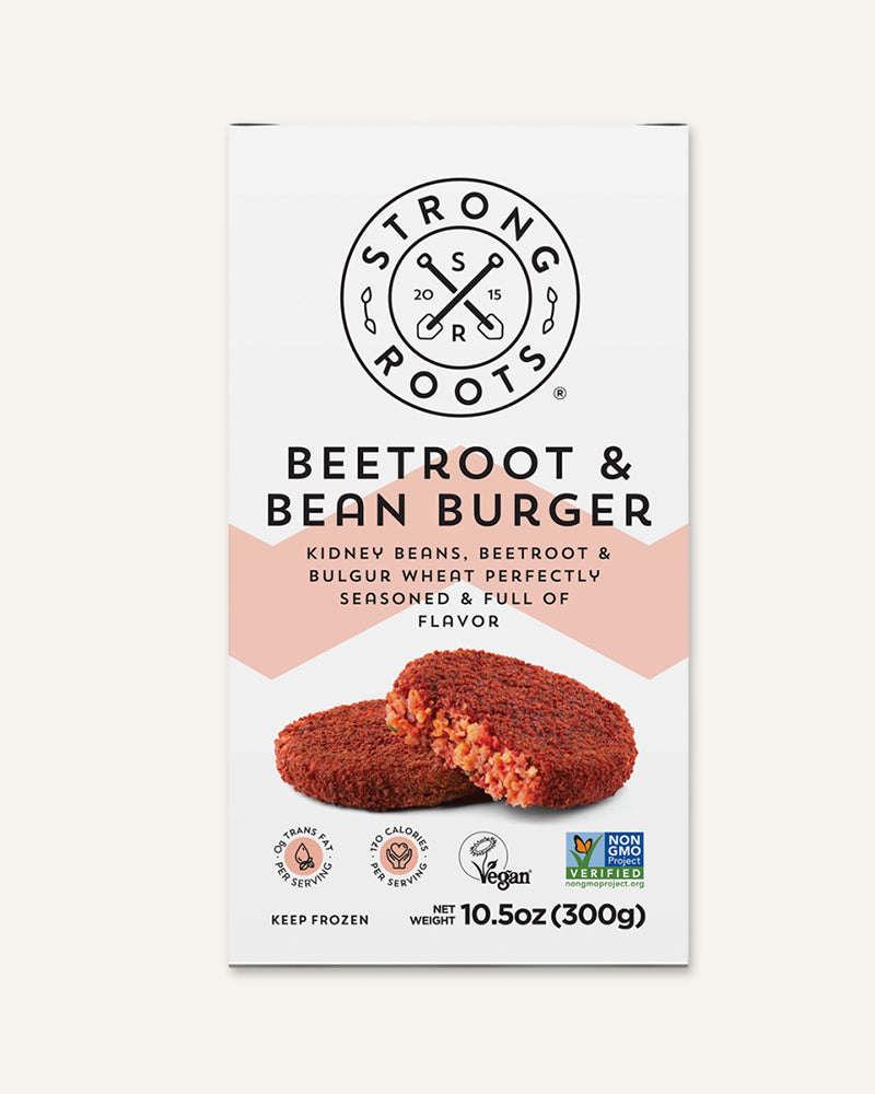 Beetroot & Bean Burger