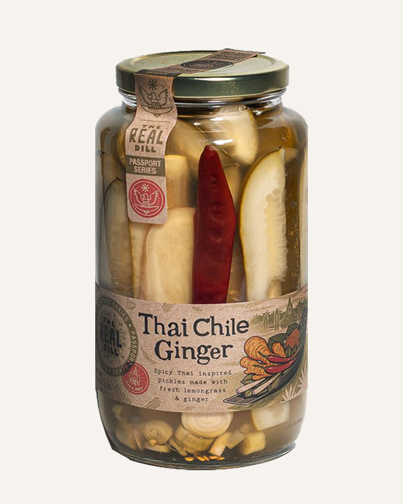 Thai Chile Ginger Pickles