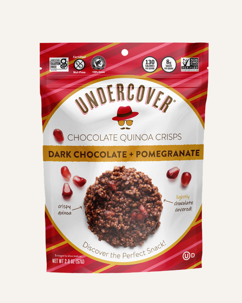 Dark Chocolate + Pomegranate Quinoa