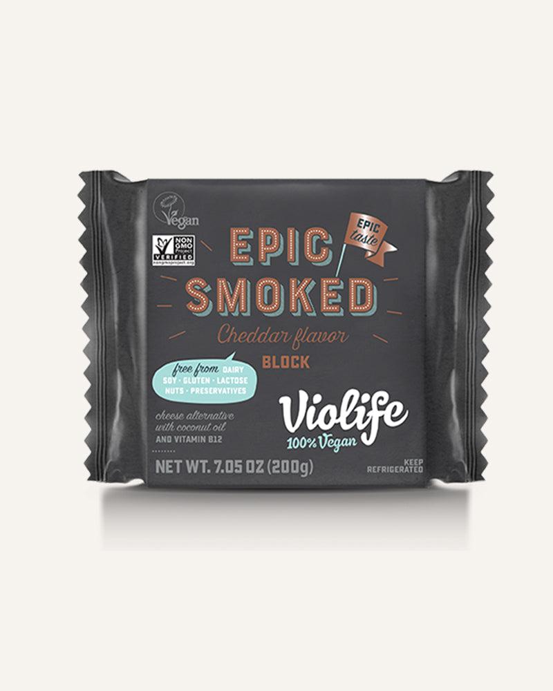 Epic Mature Smoked Cheddar Cheese flavor Block