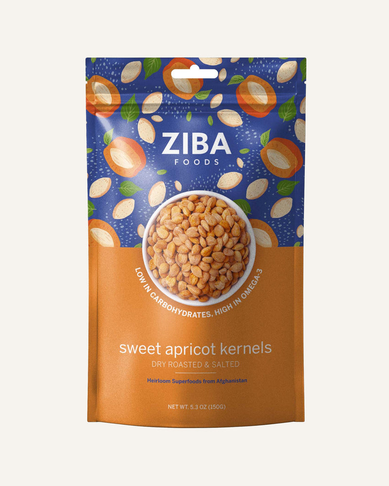 Roasted & Salted Sweet Apricot Kernels